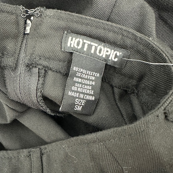 Hot topic triple chain mini skirt black size small - Picture 7 of 8